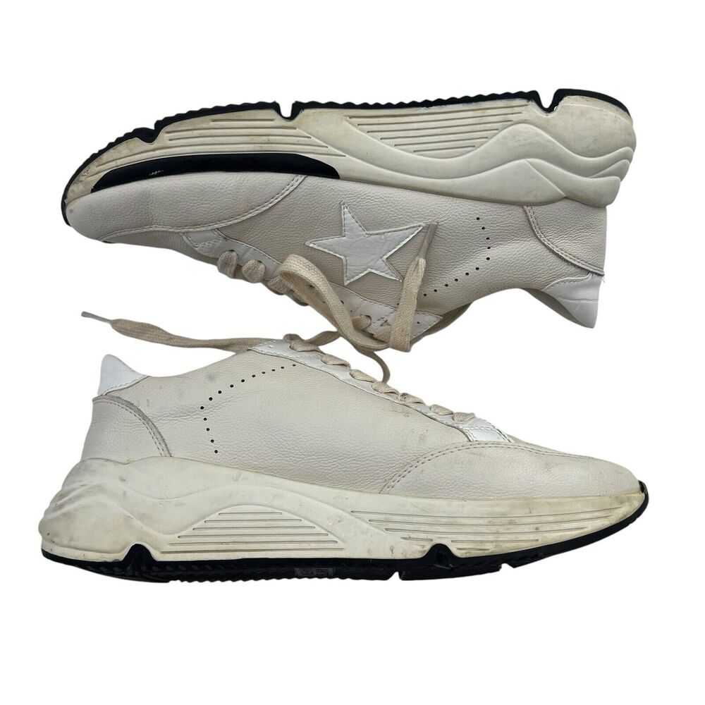 White‎ Raven Size 7.5 Sneakers Fashion Style Tennis Shoes Star Women's Lace Up